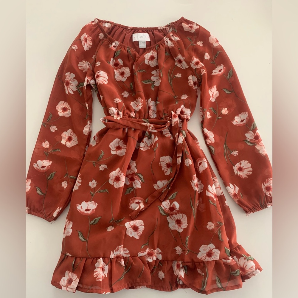 Girls Size 5/6 floral dress